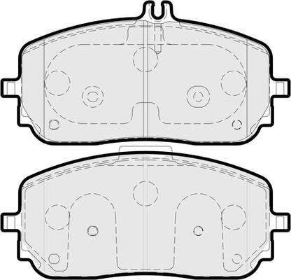 APEC PD3917 - Kit de plaquettes de frein, frein à disque cwaw.fr