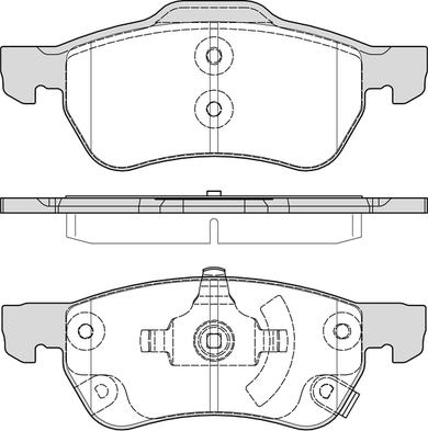 APEC PD3985 - Kit de plaquettes de frein, frein à disque cwaw.fr