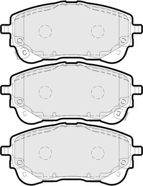 APEC PD3939 - Kit de plaquettes de frein, frein à disque cwaw.fr