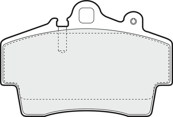 HELLA T5124 - Kit de plaquettes de frein, frein à disque cwaw.fr