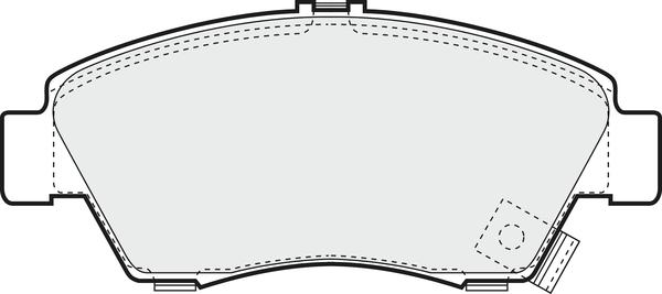 APEC PD3456 - Kit de plaquettes de frein, frein à disque cwaw.fr