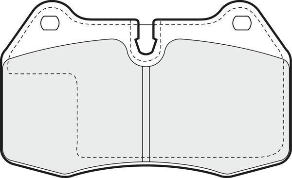 APEC PD3464 - Kit de plaquettes de frein, frein à disque cwaw.fr