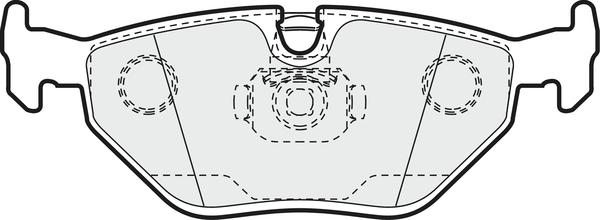 APEC PD3416 - Kit de plaquettes de frein, frein à disque cwaw.fr