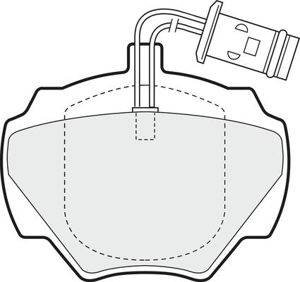 Valeo 302419 - Kit de plaquettes de frein, frein à disque cwaw.fr