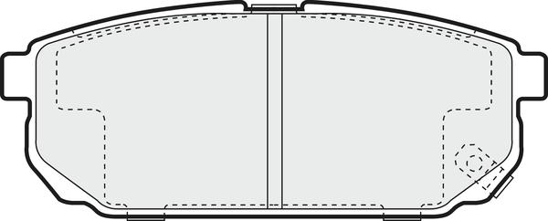 APEC PD3597 - Kit de plaquettes de frein, frein à disque cwaw.fr