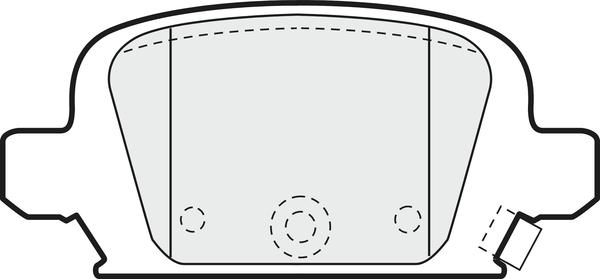 APEC PD3547 - Kit de plaquettes de frein, frein à disque cwaw.fr