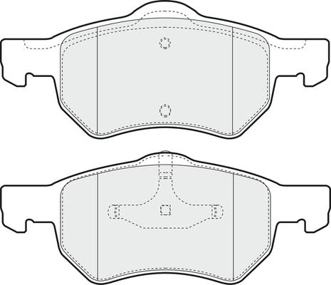 APEC PD3562 - Kit de plaquettes de frein, frein à disque cwaw.fr