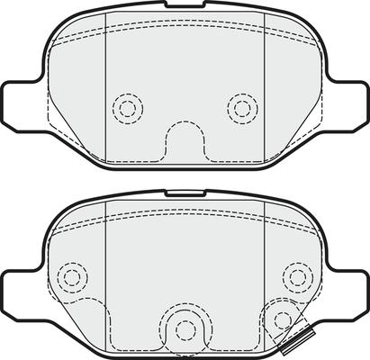 ATE 602783 - Kit de plaquettes de frein, frein à disque cwaw.fr