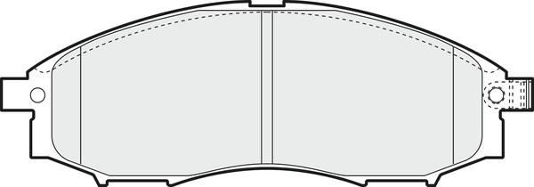 APEC PD3528 - Kit de plaquettes de frein, frein à disque cwaw.fr