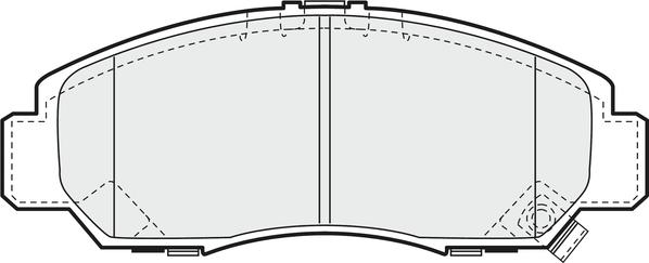 APEC PD3527 - Kit de plaquettes de frein, frein à disque cwaw.fr