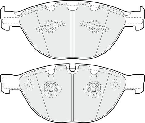 APEC PD3575 - Kit de plaquettes de frein, frein à disque cwaw.fr