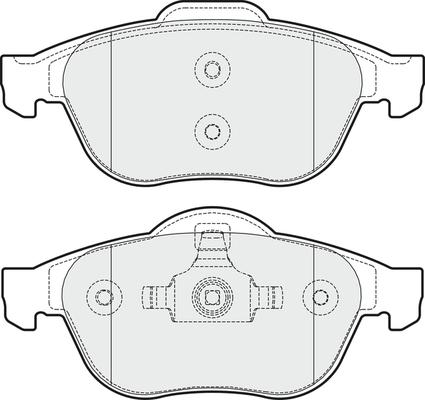 APEC PD3099 - Kit de plaquettes de frein, frein à disque cwaw.fr