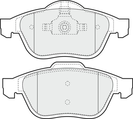 APEC PD3099 - Kit de plaquettes de frein, frein à disque cwaw.fr