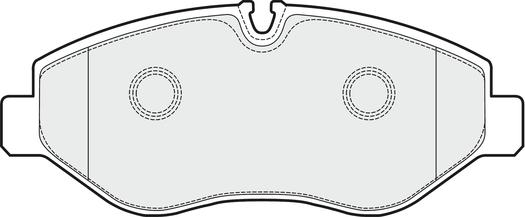 APEC PD3090 - Kit de plaquettes de frein, frein à disque cwaw.fr