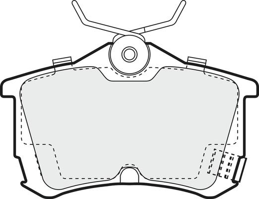 APEC PD3041 - Kit de plaquettes de frein, frein à disque cwaw.fr