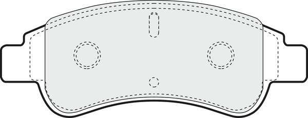 APEC PD3059 - Kit de plaquettes de frein, frein à disque cwaw.fr