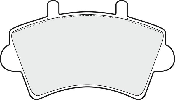 APEC PD3055 - Kit de plaquettes de frein, frein à disque cwaw.fr