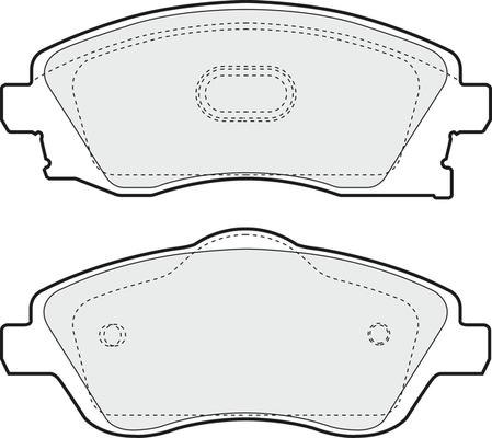 APEC PD3052 - Kit de plaquettes de frein, frein à disque cwaw.fr