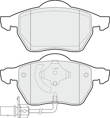 APEC PD3015 - Kit de plaquettes de frein, frein à disque cwaw.fr