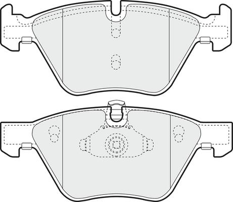 APEC PD3081 - Kit de plaquettes de frein, frein à disque cwaw.fr