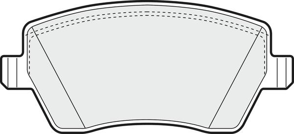 APEC PD3075 - Kit de plaquettes de frein, frein à disque cwaw.fr