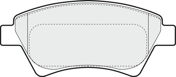 APEC PD3072 - Kit de plaquettes de frein, frein à disque cwaw.fr