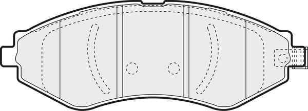 APEC PD3190 - Kit de plaquettes de frein, frein à disque cwaw.fr