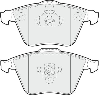 APEC PD3198 - Kit de plaquettes de frein, frein à disque cwaw.fr