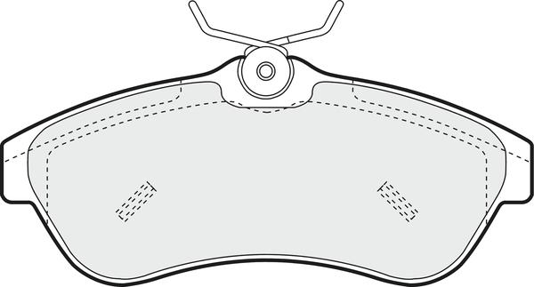 APEC PD3149 - Kit de plaquettes de frein, frein à disque cwaw.fr