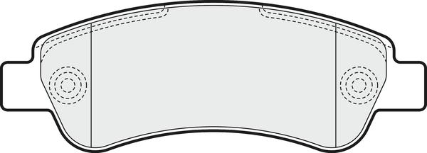 APEC PD3109 - Kit de plaquettes de frein, frein à disque cwaw.fr