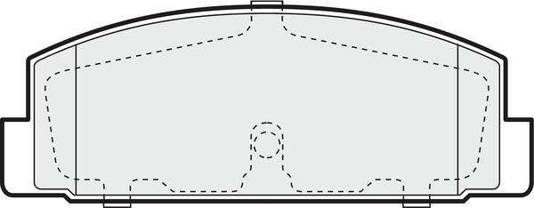 APEC PD3104 - Kit de plaquettes de frein, frein à disque cwaw.fr