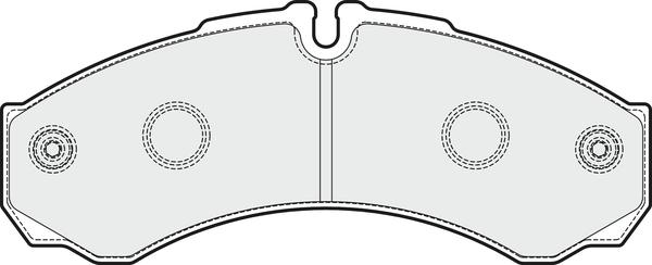 APEC PD3108 - Kit de plaquettes de frein, frein à disque cwaw.fr