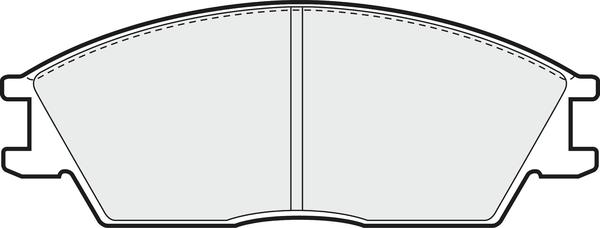 APEC PD3103 - Kit de plaquettes de frein, frein à disque cwaw.fr