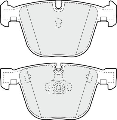 APEC PD3185 - Kit de plaquettes de frein, frein à disque cwaw.fr