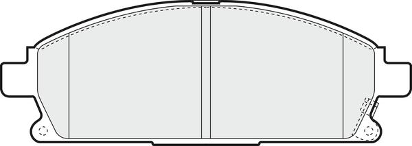 APEC PD3186 - Kit de plaquettes de frein, frein à disque cwaw.fr