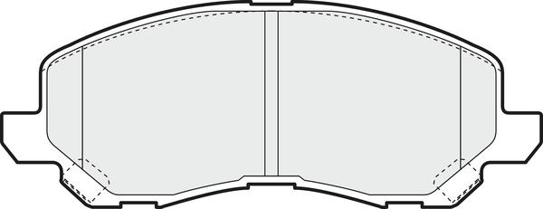 APEC PD3134 - Kit de plaquettes de frein, frein à disque cwaw.fr