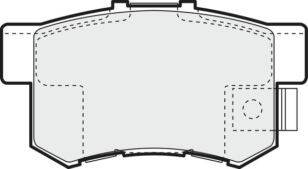 APEC PD3170 - Kit de plaquettes de frein, frein à disque cwaw.fr