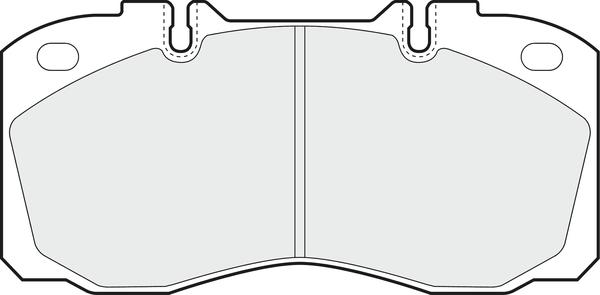 APEC PD3894 - Kit de plaquettes de frein, frein à disque cwaw.fr