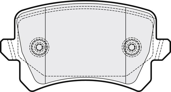 APEC PD3845 - Kit de plaquettes de frein, frein à disque cwaw.fr