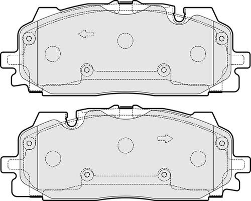 APEC PD3841 - Kit de plaquettes de frein, frein à disque cwaw.fr