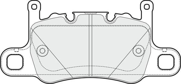 APEC PD3860 - Kit de plaquettes de frein, frein à disque cwaw.fr