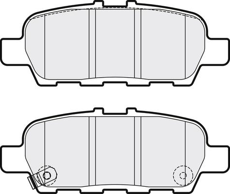 APEC PD3816 - Kit de plaquettes de frein, frein à disque cwaw.fr