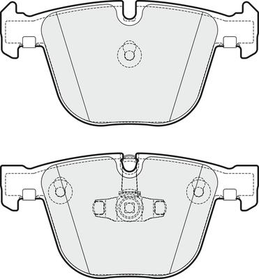 APEC PD3817 - Kit de plaquettes de frein, frein à disque cwaw.fr