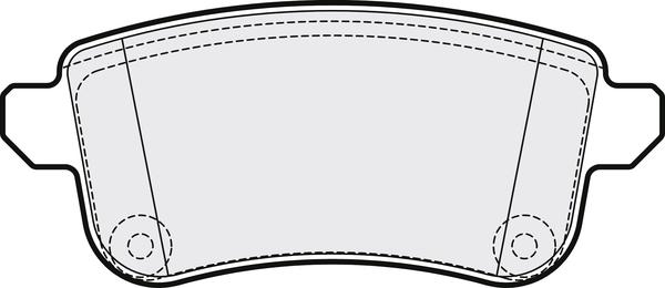 APEC PD3828 - Kit de plaquettes de frein, frein à disque cwaw.fr