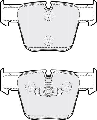 APEC PD3873 - Kit de plaquettes de frein, frein à disque cwaw.fr