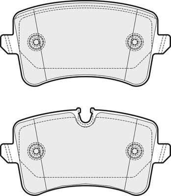 APEC PD3350 - Kit de plaquettes de frein, frein à disque cwaw.fr