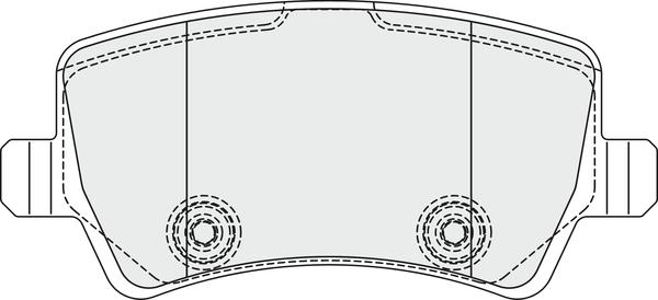 APEC PD3353 - Kit de plaquettes de frein, frein à disque cwaw.fr