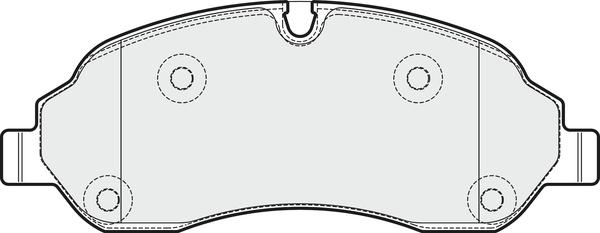 APEC PD3380 - Kit de plaquettes de frein, frein à disque cwaw.fr