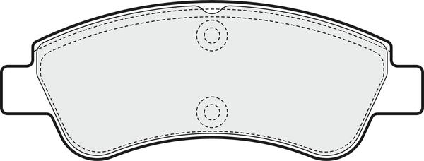 APEC PD3337 - Kit de plaquettes de frein, frein à disque cwaw.fr