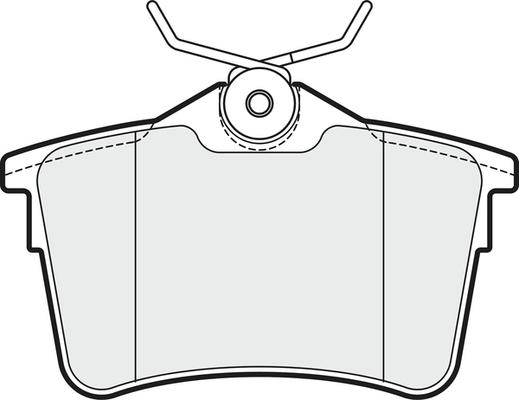 APEC PD3247 - Kit de plaquettes de frein, frein à disque cwaw.fr